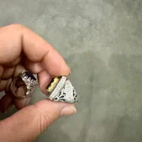 انگشتریاقوت کبود و یاقوت الکیساندریت