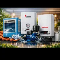 سرویس،تعمیر،نصب کولر آبی ،پکیج ،پمپ آب و