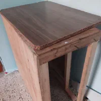 کرسی چوبی نو بدون استفاده