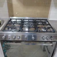 گاز پنج شعله تکنو باز فر و جوجه گردان ایتالیایی