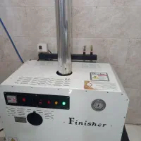 دیگ بخار با ۲عدد دسته اتو گازی با اتصالات