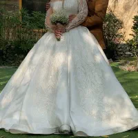 لباس عروس پفی و کار شد
