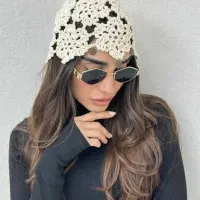 بافت انواع کلاه لئونی با نخ خارجی