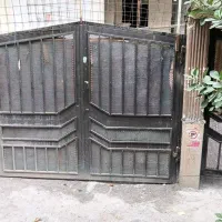 درب پارکینگ حیاط و درب نفر رو