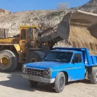 حمل بار نخاله ومصالح وشن شسته با نیسان کمپرسی