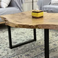 میز جلو مبلی روستیک