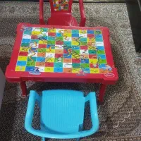 میز بچگانه با دو عدد صندلی