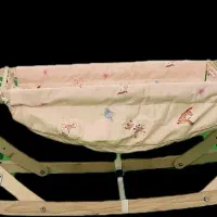 گهواره چوبی (ننوسنتی) با بهترین کیفیت چوب