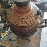 سماور مسی در حد نو بزرگ 8لیتری