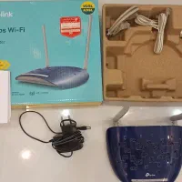 مودم ADSL/VDSL برند Tp-link همراه با تمامی اجزا