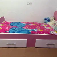 سرویس خواب دخترانه همراه با ساعت ایستاده