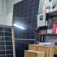 برق خورشیدی در زمان قطع برق از300wتا15kw(اقساط)