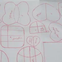 عمده تکی الگو آماده برای دوخت