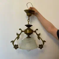 لوستر برنجی