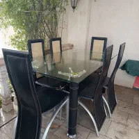 میز نهار خوری 6نفره