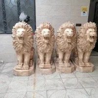 مجسمه شیر. ماکت شیر فایبرگلاس