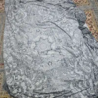 2 عدد روفرشی کشدار 9 متری سفید طوسی