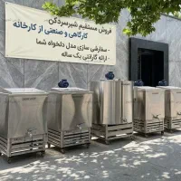 فروش شیر سردکن ۱۰۰۰ لیتری صنعتی لبنیاتی