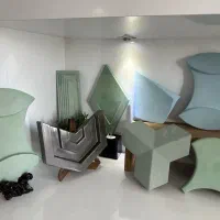 دیوارپوش مدرن سه بعدی