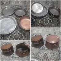 وسایل ظروف مسی برنزی قدیمی