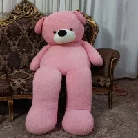 خرس ۲ متری بزرگ صورتی