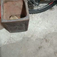 گلدان سفالی هخامنشی بلند