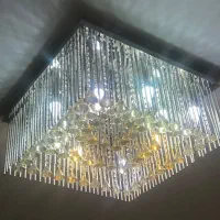 لوستر سقفی کریستالی