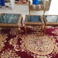 سه عدد میز عسلی تمیز