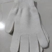 دستکش  نخی نخ پنبه‌ای  ۵۰۰جفت  هم کلی هم جزئی