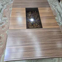 میز نهار خوری تبدیل شونده کم جا 6 به 10 MDF