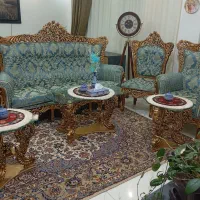 مبل سلطنتی ۹نفره در حد خیلی نو