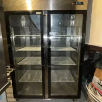یخچال دو درب تمام استیل موتور ۳/۴ امبراکو اروپا