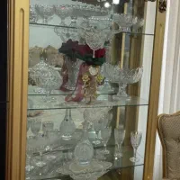 بوفه چوبی ساعت