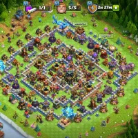 ۳ اکانت در یه جیمیل کلش اف کلنز بوم بیچ و هی دی