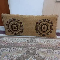 یک جفت پشتی گل برجسته سالم درحد نو