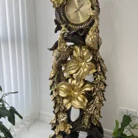 ساعت ایستاده ورق طلا