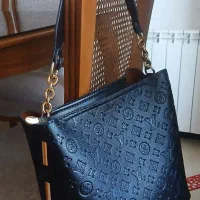 کیف مارک با یراق طلایی