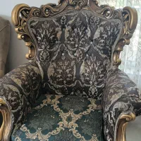 مبل ۷ نفره سلطنطی  چوب گردو