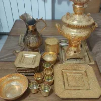 سماور طلایی