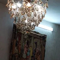 لوستر برنزی ۸ شاخه