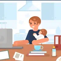 مامان عزیز ،پیش کودکت باش و درآمد داشته باش