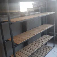 گاری وانواعی از قفسه ها به صورت نو و کارکرده