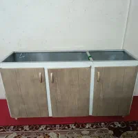 کابینت سه درب  وسینک