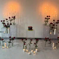بادکنک آرایی گل ارایی فینگرفود ظروف کرایه بارمن