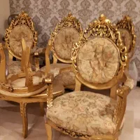 مبلمان ۷ نفره استیل راش گرجستان( سلطنتی )