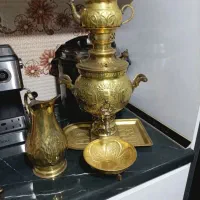 سرویس سماور برنجی