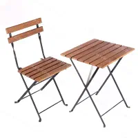 میز و صندلی چوبی