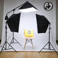 فون عکاسی سفید حرفه ای مخمل 2x3 و 3x5