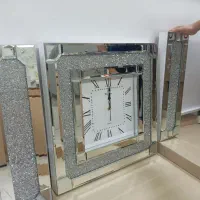 ساعت دیواری نگینی گوشواره دار