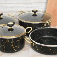 پخش سرویس قابلمه گرانیت نچسپ اصل